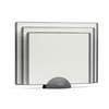 SMIRLY Plastic Cutting Board Set with Holder 3 Pieces, Non-Slip