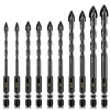 Masonry Concrete Drill Bit Set for Tile, Brick, Glass, Plastic