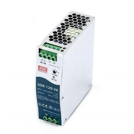 Generic SDR-120-48 48V 2.5A 120W Single Output Industrial DIN Rail Power Supply with PFC, White, PXN-SDR-120-48