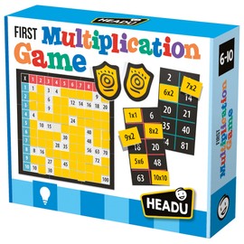 Headu First Multiplication Game - Ages 6-10 - Learning Multiplication Table, 4th Grade Math Games for Kids 8-12, Math Multiplication Games for 3rd Grade, Memorize Multiplication Tables for Kids