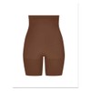 Spanx Women's Higher Power Short Waist Shapewear, chestnut brown