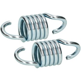 KOTARBAU® Set of 2 Swing Springs for Swing Hanging Chair Hammock 7 mm 6 Turns Galvanised