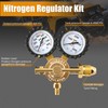 LTIENBST 4000Psi Nitrogen Regulator Kit Nitrogen Shock Fill Tool Compatible