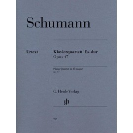 Schumann: Piano Quartet in E flat major Op.47 (Score & Parts), Henle Urtext HN737