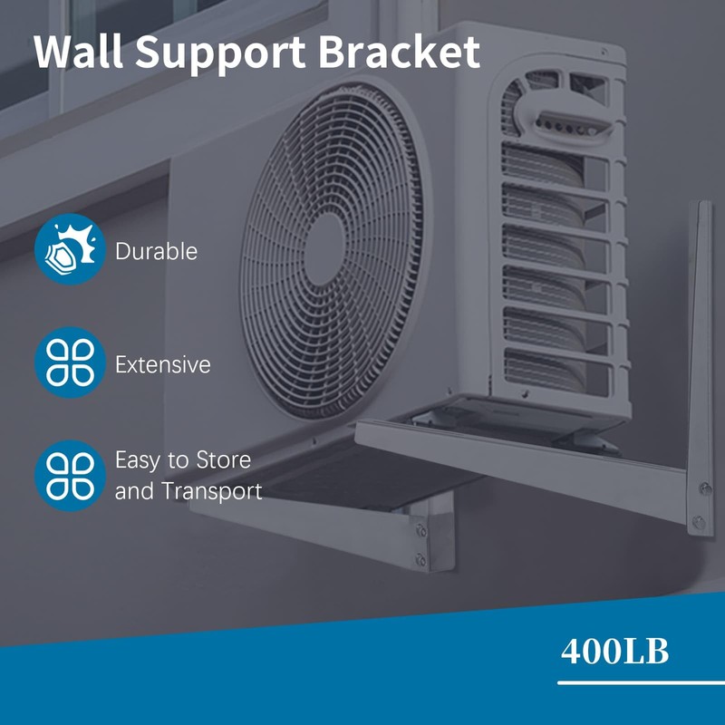 Heavy Duty Mini Split Wall Mounting Bracket Outside,Stainless Steel AC