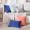 MIULEE Set of 2 Velvet Cushion Covers, Cushion Case, Decorative