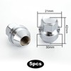 5 Pcs Wheel Nuts, Locking Wheel Nuts, for Ford Wheel