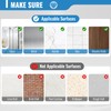 EILKBLA 15 Pack Shower Caddy Adhesive Replacement, Shower Adhesive Strips