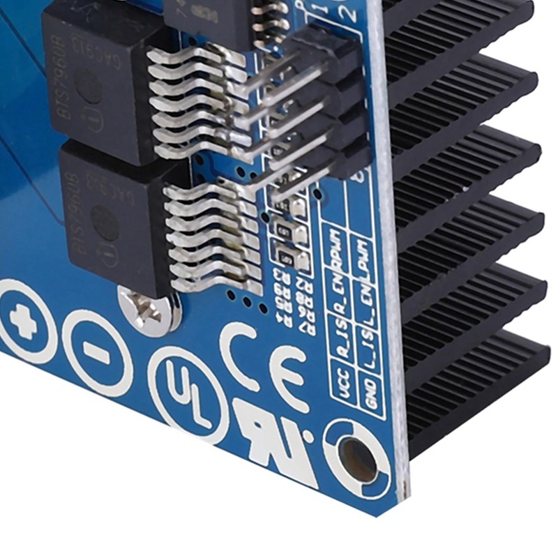 Hyuduo Motor Drive Module Board Module, Double Bts7960 High Current