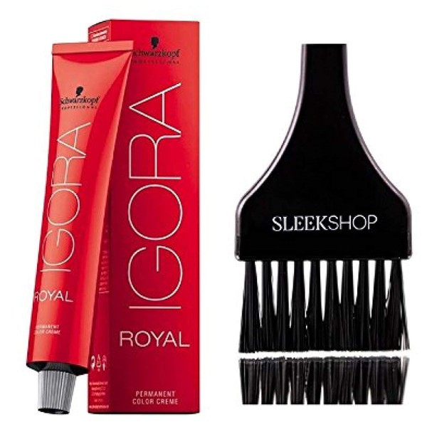 Schwarzkopf Professional Igora Royal Permanent Hair Color (with Sleek Tint Brush) (5-6 Light Brown Chocolate)