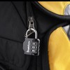SharkByte Luggage Locks - 3-Dial Weatherproof Outdoor Security Combination Padlock,