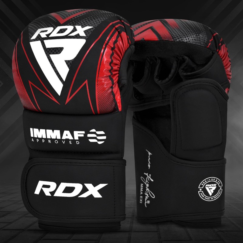 RDX IMMAF Guanti da Sparring Grappling Approvati, Adulti e Bambini