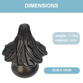 Hydria Fairy Mushroom Fountain Head, Water Feature Kit Accessorie Easy Application, Fountain Accessories, Indoor and Outdoor Use, Decorative Solution for Your Hydria (Sold Separately), British Brand