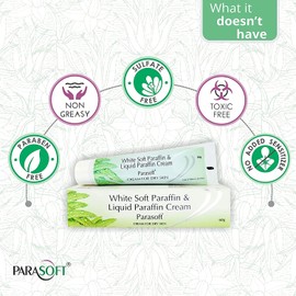 Parasoft Cream for Dry & Dehydrated Skin - Intense Moisturizer Nourishing Cold Cream & Winter Cream with Goodness of Aloe vera - 60 gm