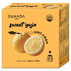 다하다 스윗 유자차 Dahada Sweet Yuzu Tea