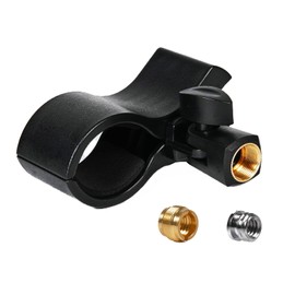 KayNicam 1 Pcs Microphone Clip, Mic Holder for Microphones with Outer Diameter Between 32mm and 60mm,Microphone mounting clip. Suitable for Handheld Microphones and Recording condenser microphone