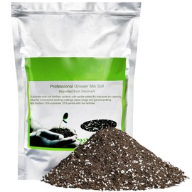 Succulent Cactus Potting Soil Mix (4 qt), All-Purpose Garden Soil for Indoor Outdoor Plants, Quick Drain Houseplant Orchid Bonsai Soil, Ready-to-Use Perlite Soil, Resealable Bag Design