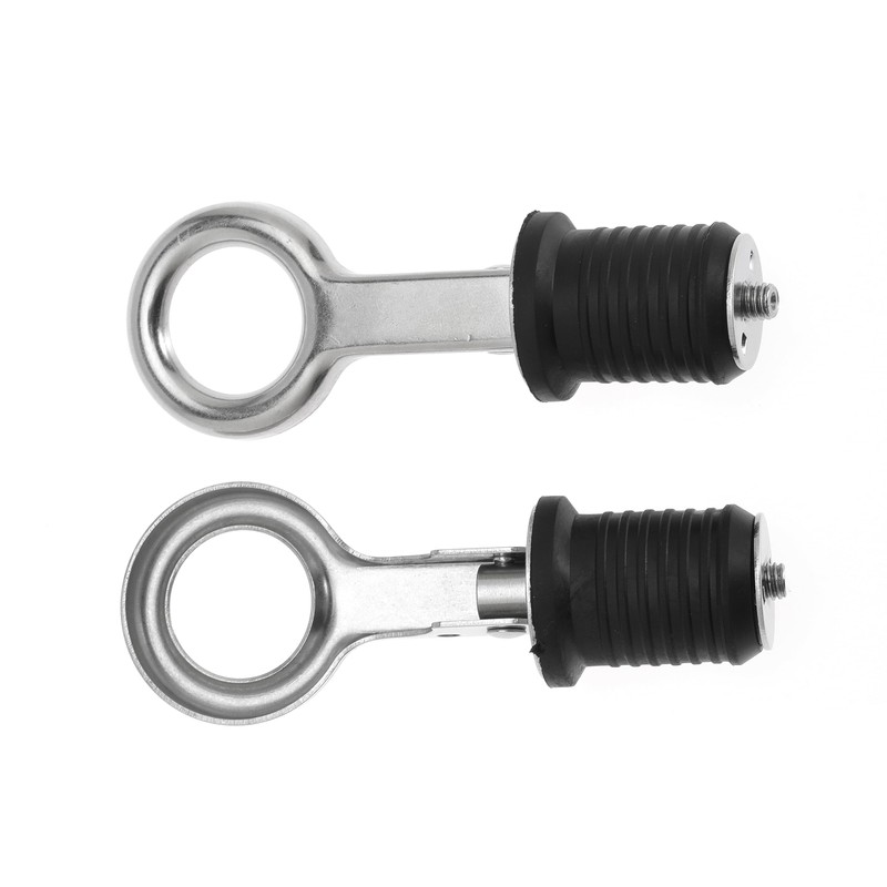 Nayciiy 2 Pcs Boat Plug Snap Handle Boat Drain Plug