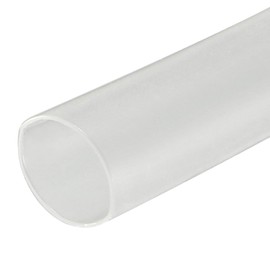 TOP-VIGOR 6mm Heat Shrink Tubing, 1M Length Heat Shrink Sleeving, 2:1 Ratio Heat Shrink Tube for Electrical Insulation, Repairs, Wrap Cable, Wire Connectors, Clear