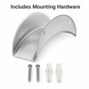 Wall Mount Garden Hose Holder for Outdoor Storage - Heavy
