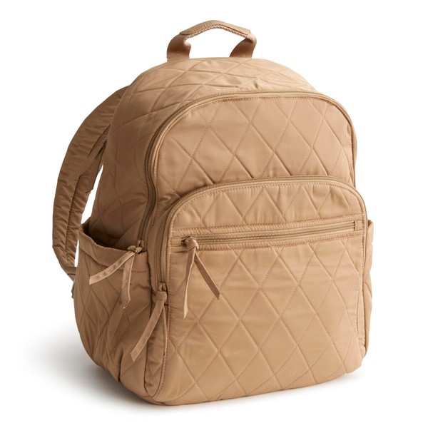 Vera Bradley Women's Polyester Twill Bancroft Backpack, Tiger's Eye, One