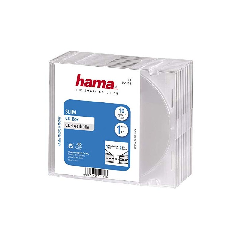 Hama CD-Leerhülle Slim