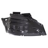 TRQ Front Right Forward Inner Fender Liner Black Passenger Side