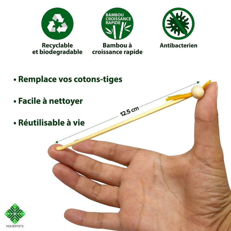 Oriculi Bamboo 6 x [AAA+] - Environmentally Friendly Ear Treatment