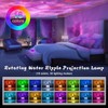 YeahBoom Wave Lamp, Water Wave Lamp, LED Starry Sky Projector