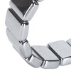 Terahertz Rectangle Bead Bracelet Energy Stone Fashion Unisex Terahertz Elastic
