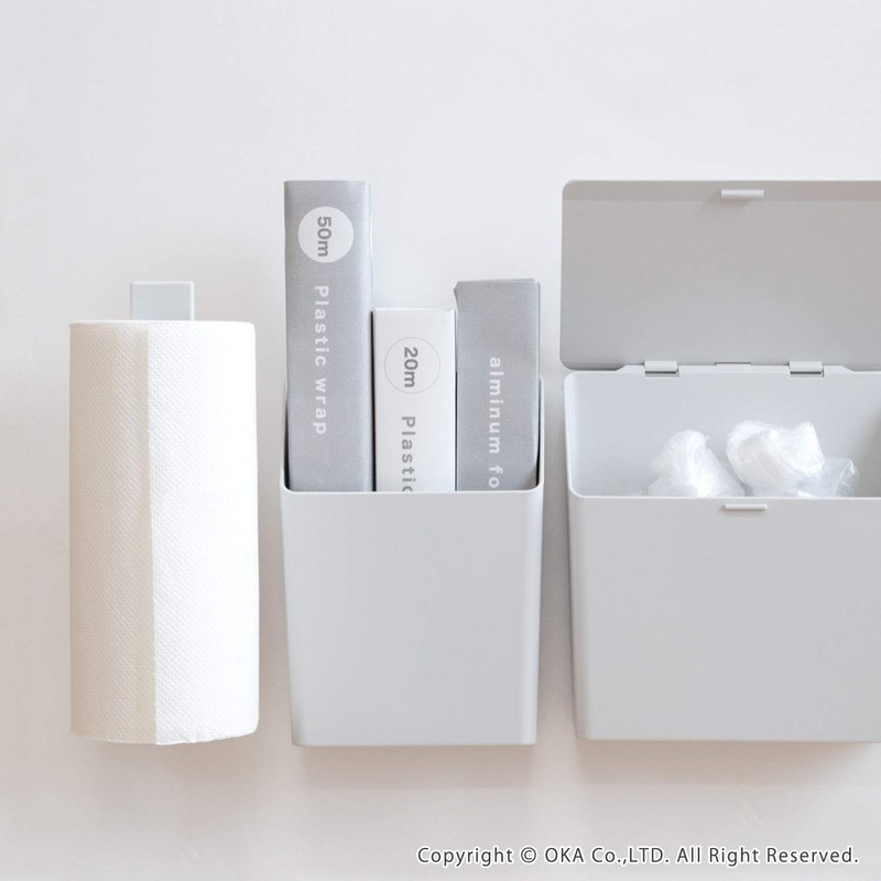 Oka PLYS Base White 8.5 x 6.1 x 3.1 inches