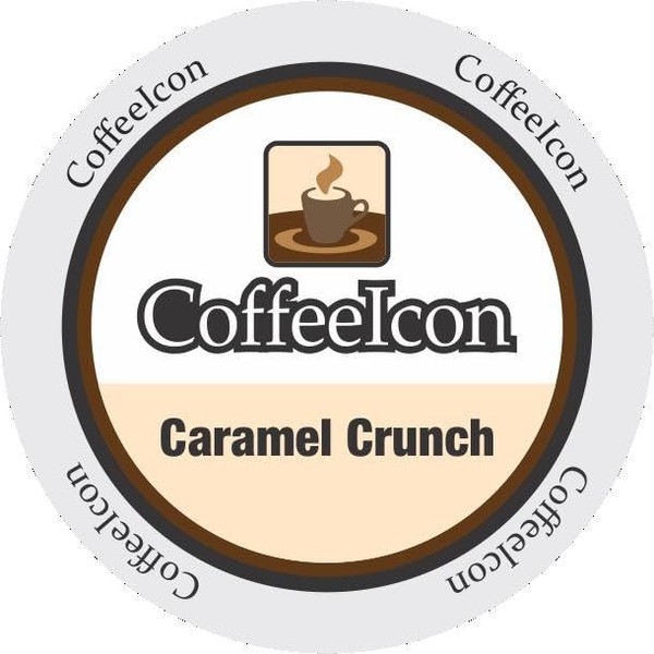 Caramel Crunch Flavored Coffee, 24 count Single Serve Pods, Keurig