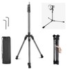 JEBUTU Photography Light Stand, 6.5ft/200cm Tripod Light Stand for Travel,