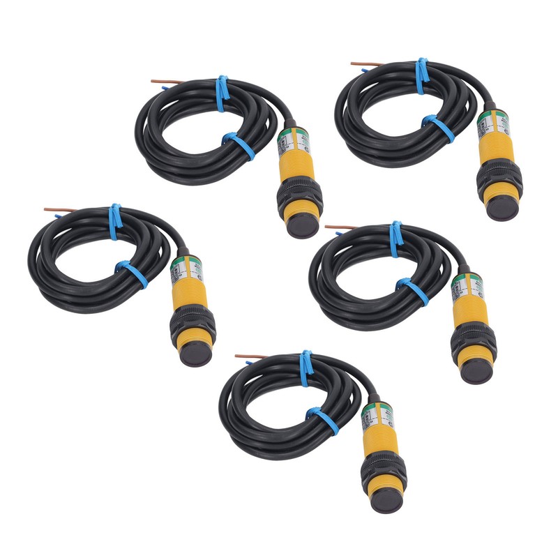 5PCS Infrared Photoelectric Sensor Optoelectronic Switch Diffuse Reflection Type 10‑36VDC