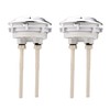 2 Pack 58mm/2.2 inch Dual Push Flushing Toilet Button Toilet