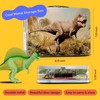 PLAYVIBE Dinosaur Toys for Kids - 12 Realistic Small Dinosaur