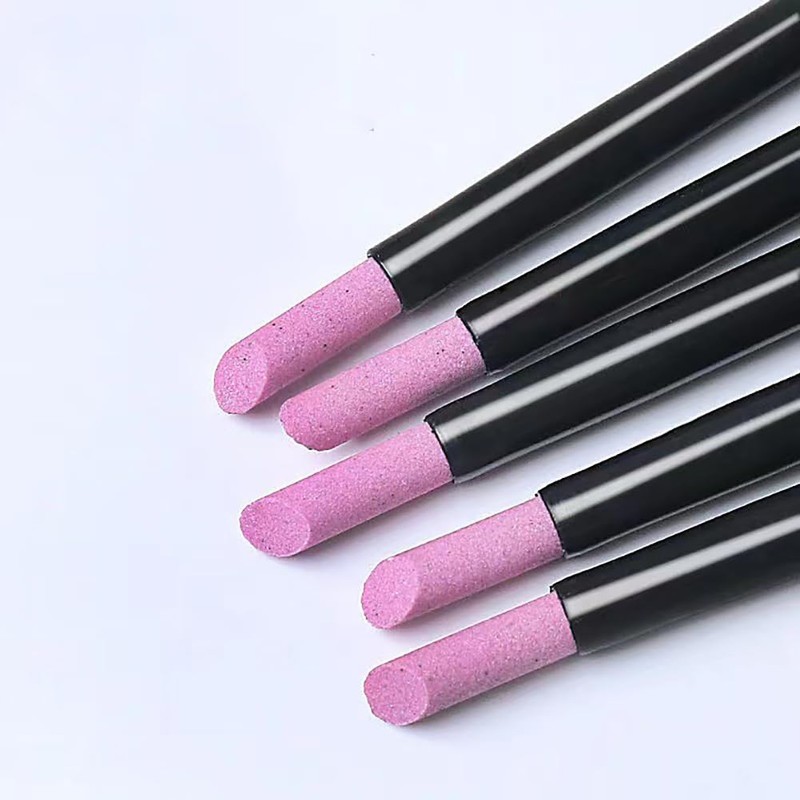 JIHUOO Cuticle File Stone Cuticle Pusher Sticks Nail Care Stone