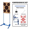 Atflbox Shooting Target Stand with 10pcs 17x25 Inch Sight in