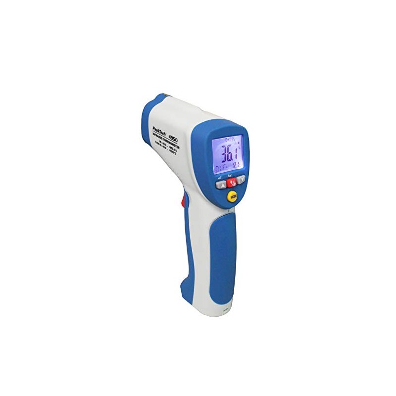 PeakTech 4950 Infrared Thermometer 850 °C with Type K