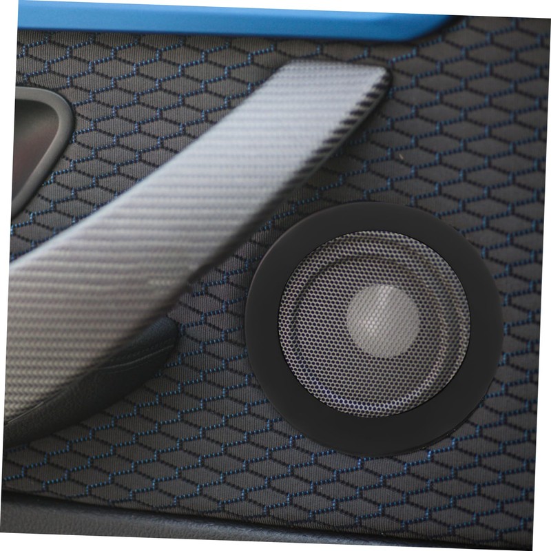 TEHAUX 2 Set Car Speaker Spacer Rings Solid Speaker Pads