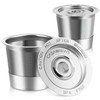 CASABREWS CASKF02 Reusable K Cup Filters, 2 Pack Stainless Steel