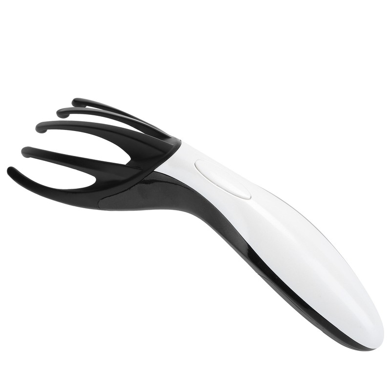 MultiFunctional Electric Head Massager Portable Vibration Scalp Massage Machine Black