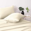 Moonlight Bedding Pillow Cases 2 Pack – Cream Pillowcases Envelope