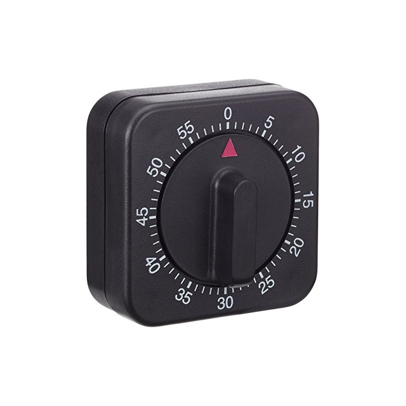 Bó Timer Mechanical Black Pack of 1