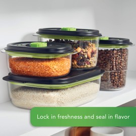 FoodSaver Preserve & Marinate Vacuum Containers, 10 Cup, BPA-Free, Dishwasher Safe, Clear