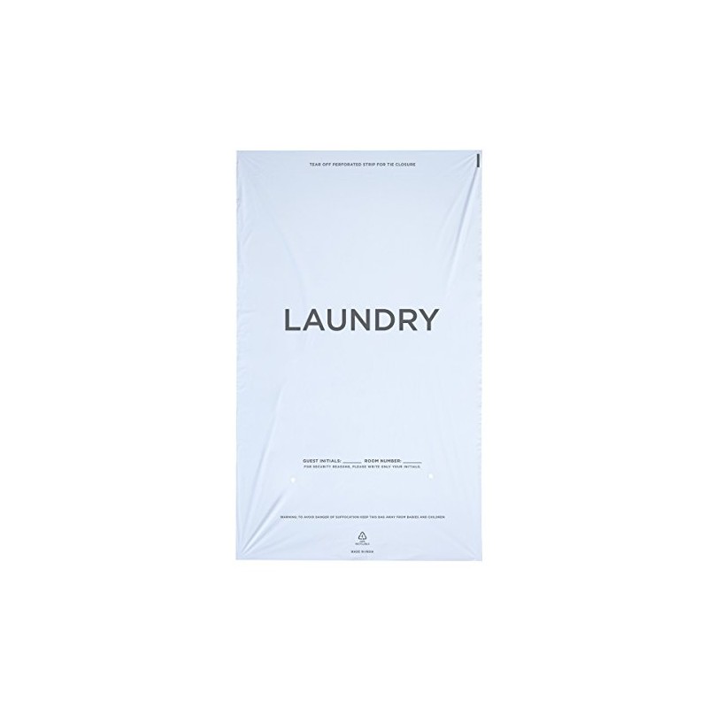 WELCOME Laundry Bags Hospitality - 14 X 24 Hotel Laundry