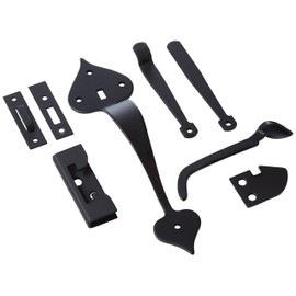 At8br 04-2471b Thumb Latch Combo Heart Design