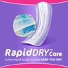 Always Discreet Adult Incontinence Pads for Women, Moderate Absorbency, Long