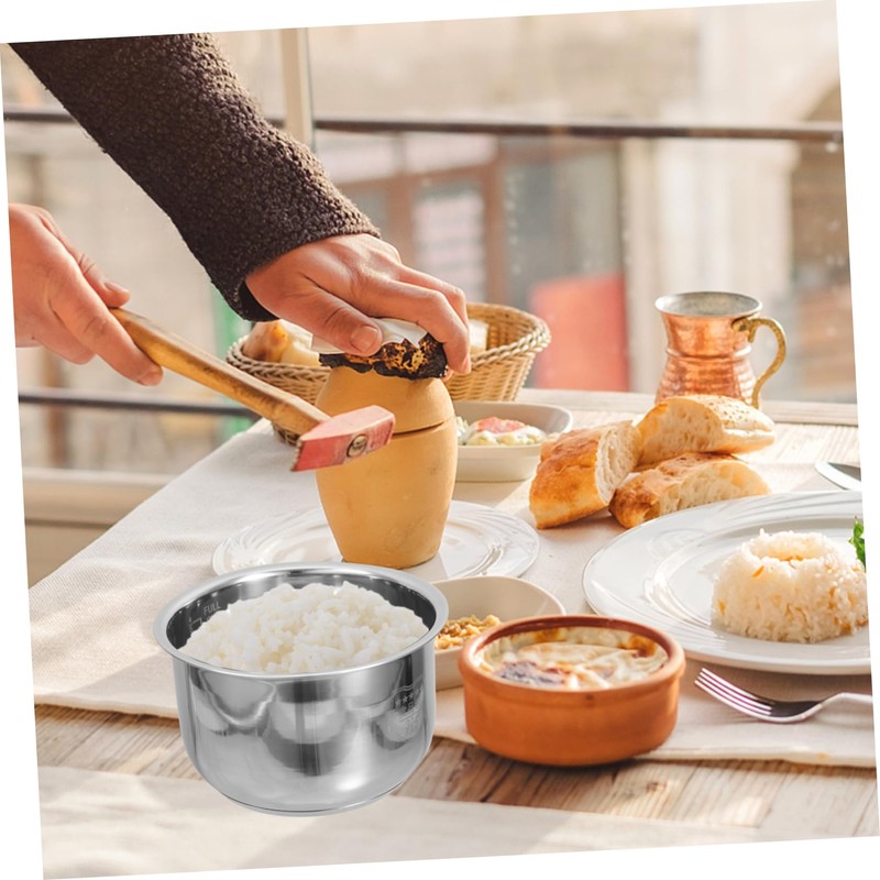 Inner Pot Pressure Cooker Rice Cooker Liner Stainless Steel Rice