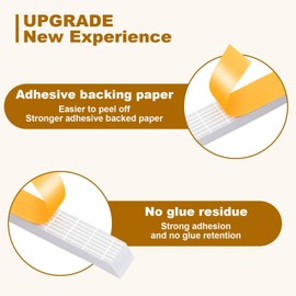 Inwee Draft Excluder for Doors, Weather Stripping Foam Tape 10mm(W) x 6mm(T), Draught Excluder for Door Window Against Draught/Anti-Collision/Soundproof/Waterproof/Dustproof, 2 Rolls Total 10M White